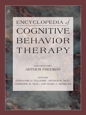 cover image of Encyclopedia of Cognitive Behavior Therapy